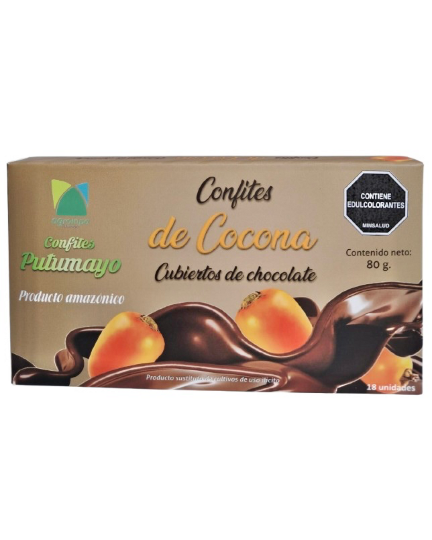 Cocona Cubiertos De Chocolate